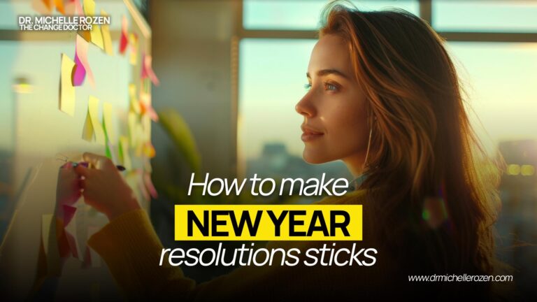 How to make new year resolutions stick